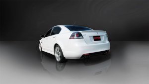 Pontiac G8 Performance Exhaust - Dual Rear Exit - CORSA Performance - Cat Back + X-Pipe Sport - Black - `08-`09
